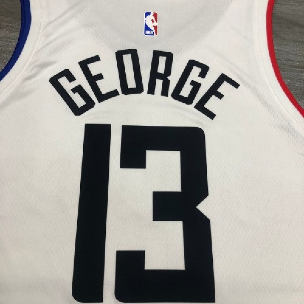 Men's LA Clippers Paul George #13 White 2020/21 Swingman Player Jersey – City Edition-Pro Kit Vault | Brand New 26/27 Sports Jerseys